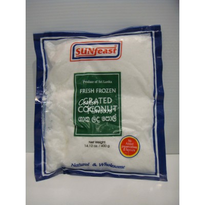 Sunfeast Fresh Frozen Grated Coconut 400g